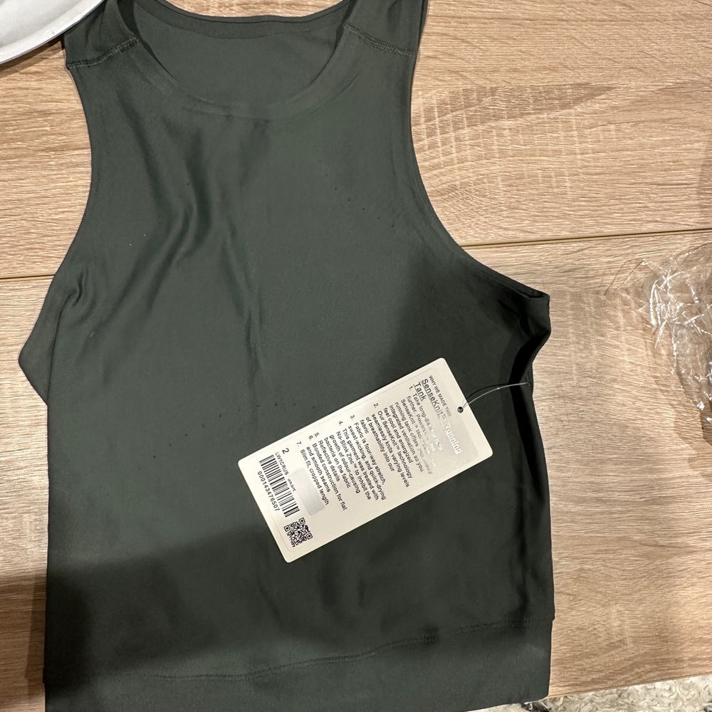 LuluLemon SenseKnit Running Tank Top